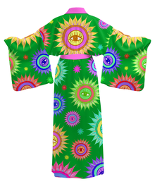  Eye Flowers Kimono