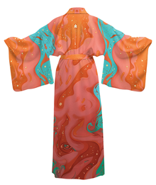  Star Flames Kimono